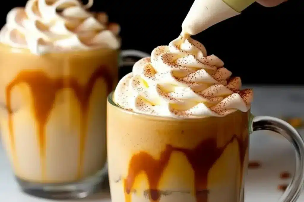 Cinnamon Swirl Horchata Latte