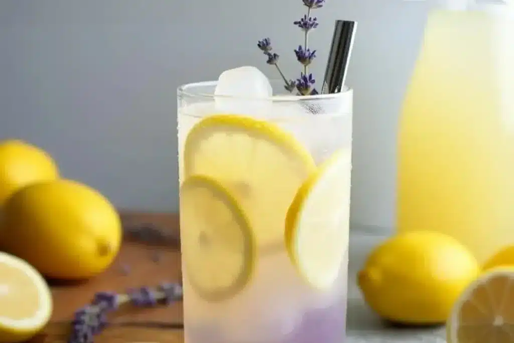 Honey Lavender Lemonade