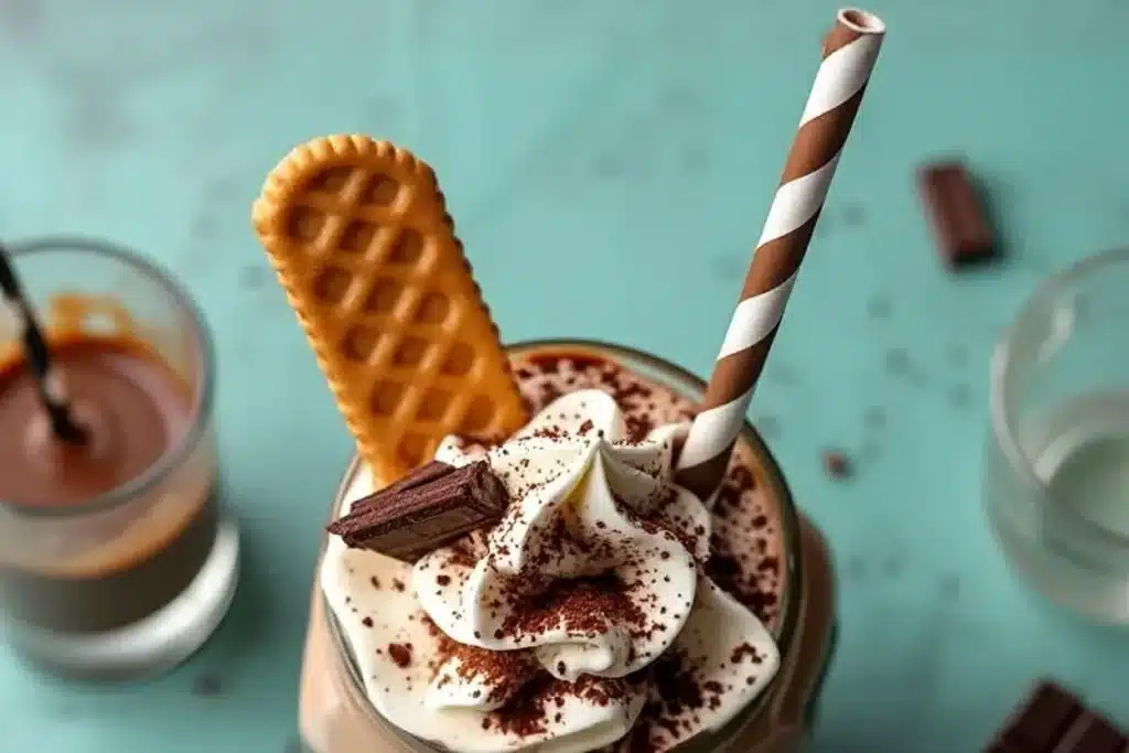 Nutella Mocha Milkshake