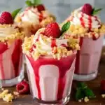 Raspberry Crumble Cheesecake Shake