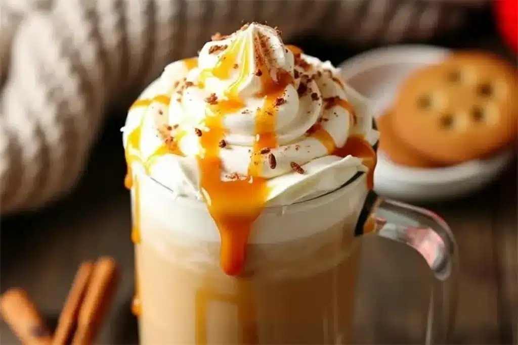 salted caramel snickerdoodle latte