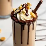 Chocolate Peanut Butter Pie Milkshake