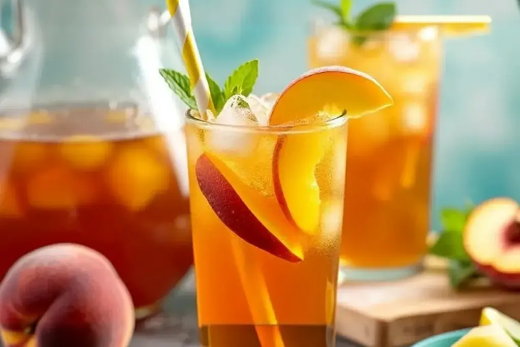 Peach Iced Tea Lemonade