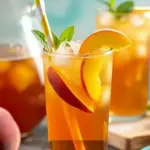 Peach Iced Tea Lemonade