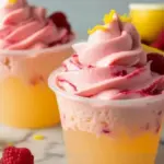 Raspberry Lemonade Float