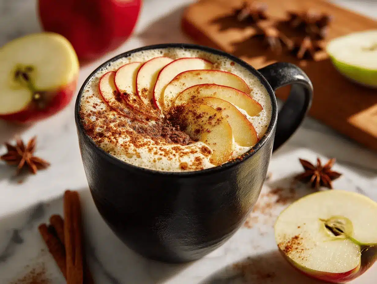 Apple Chai Latte preparation steps