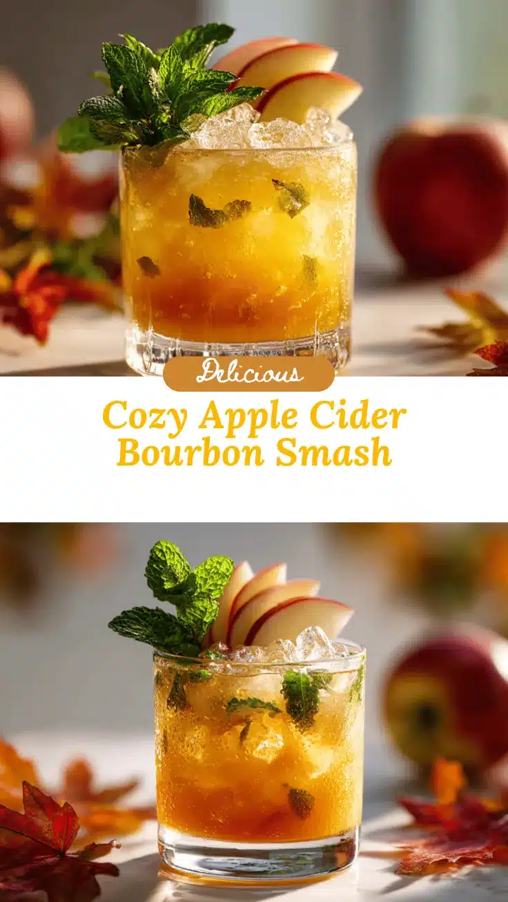 Apple Cider Bourbon Smash recipe
