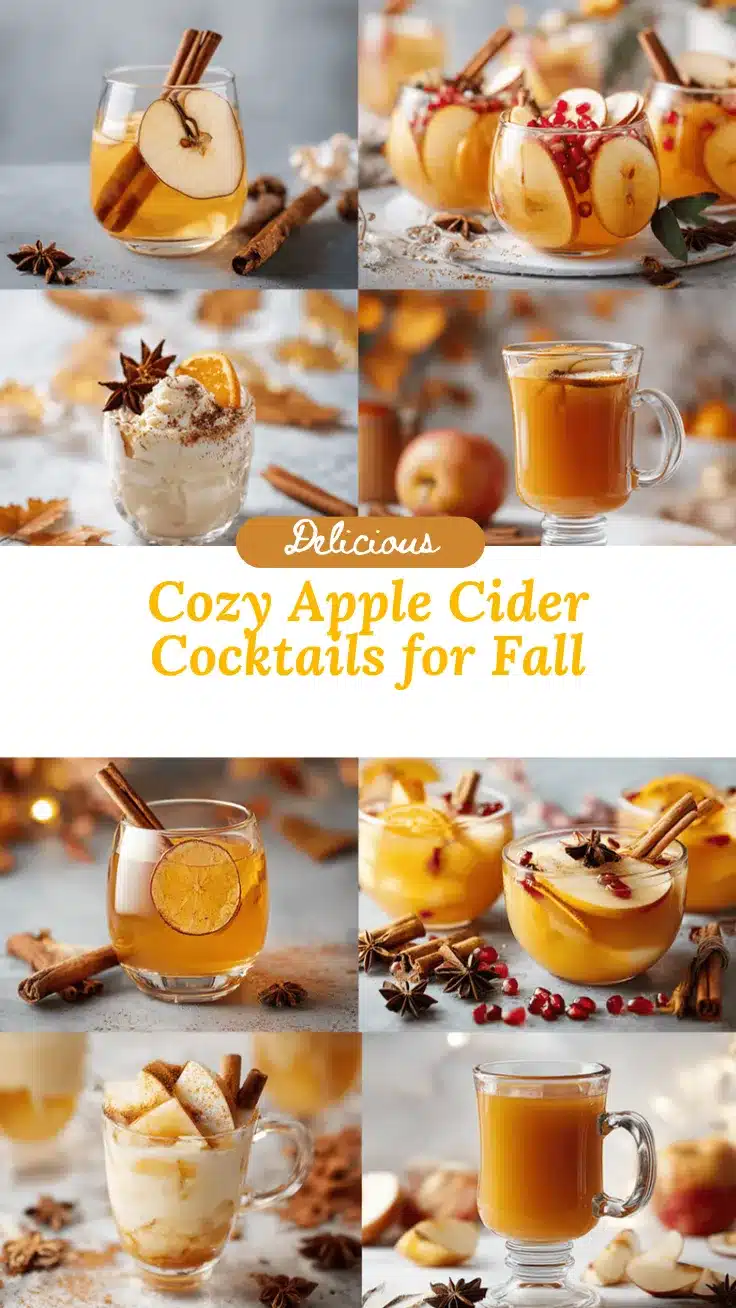 apple cider cocktails recipe