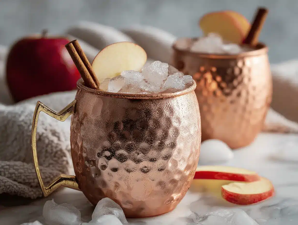 apple cider mocktail preparation steps