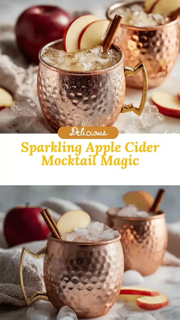 apple cider mocktail recipe