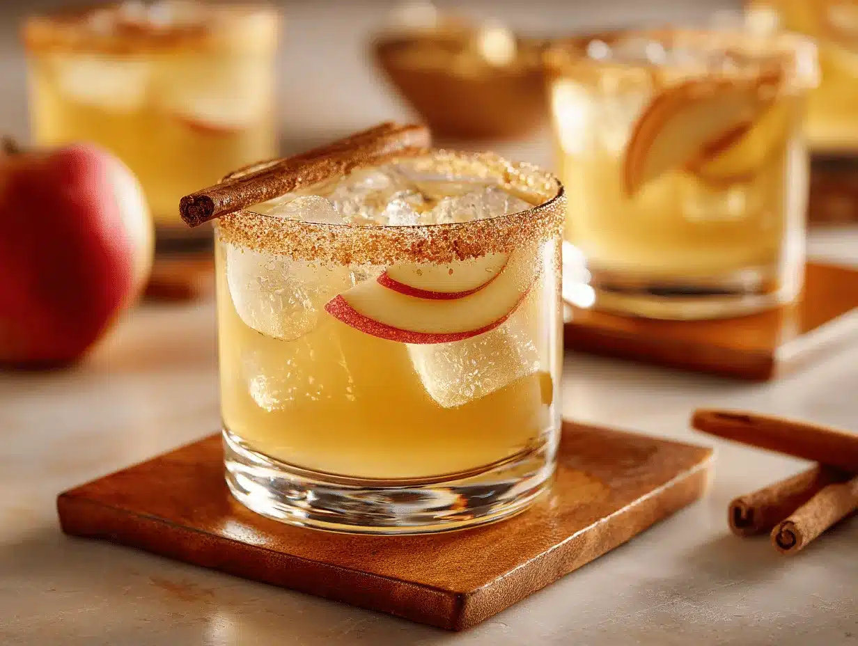 Apple Cider White Wine Sangria preparation steps