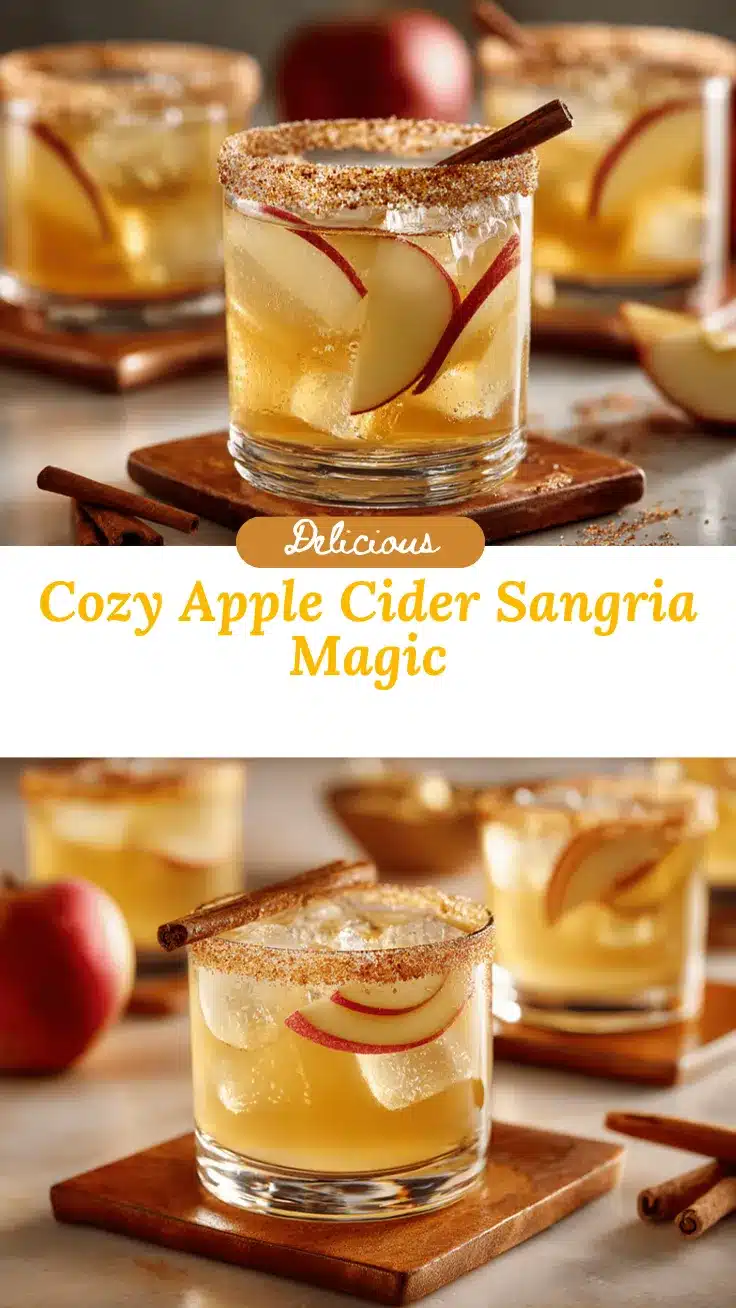 Apple Cider White Wine Sangria recipe