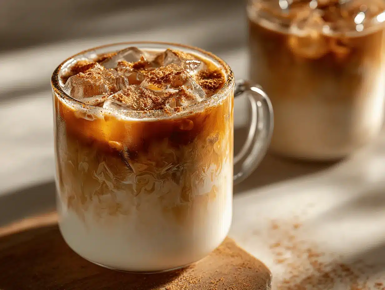 Apple Crisp Macchiato preparation steps