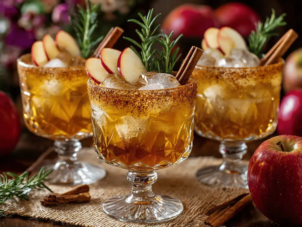 Autumn Harvest Moscow Mule preparation steps