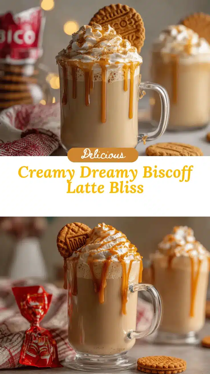 Biscoff Cookie Butter Latte recipe