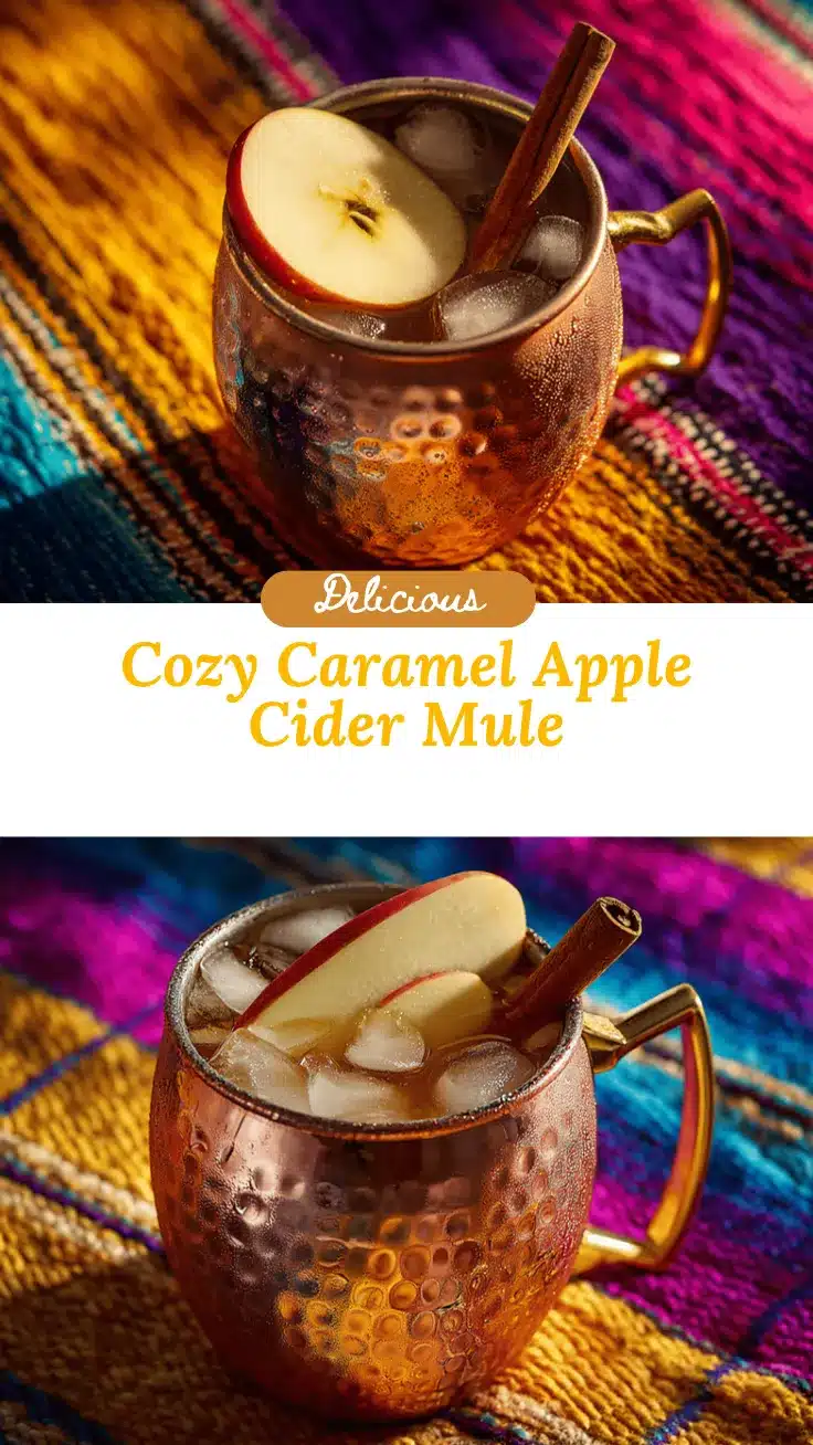 caramel apple cider Moscow mule recipe
