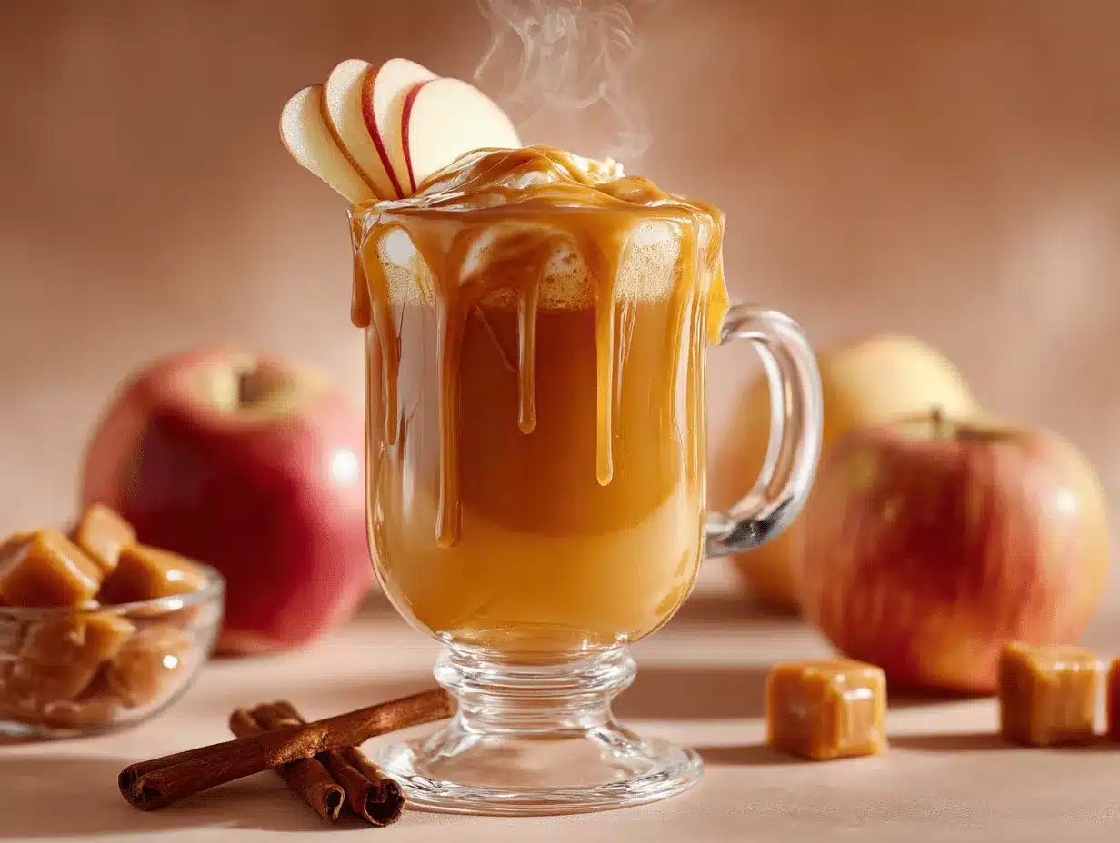 caramel apple cider preparation steps