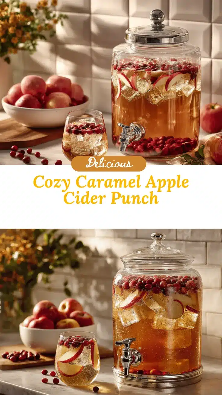 caramel apple cider punch recipe