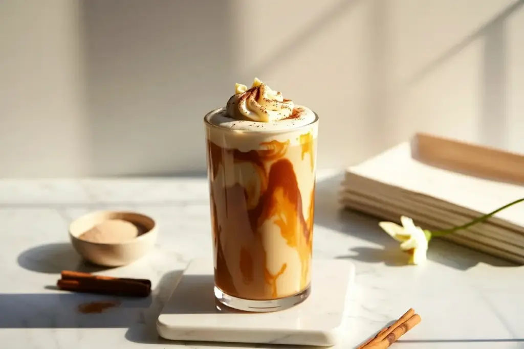 Cinnamon Roll Iced Latte