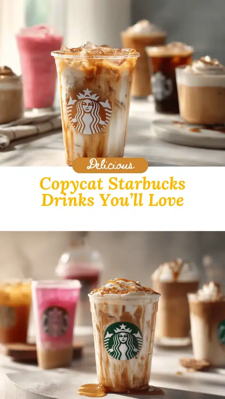 copycat Starbucks drinks recipe