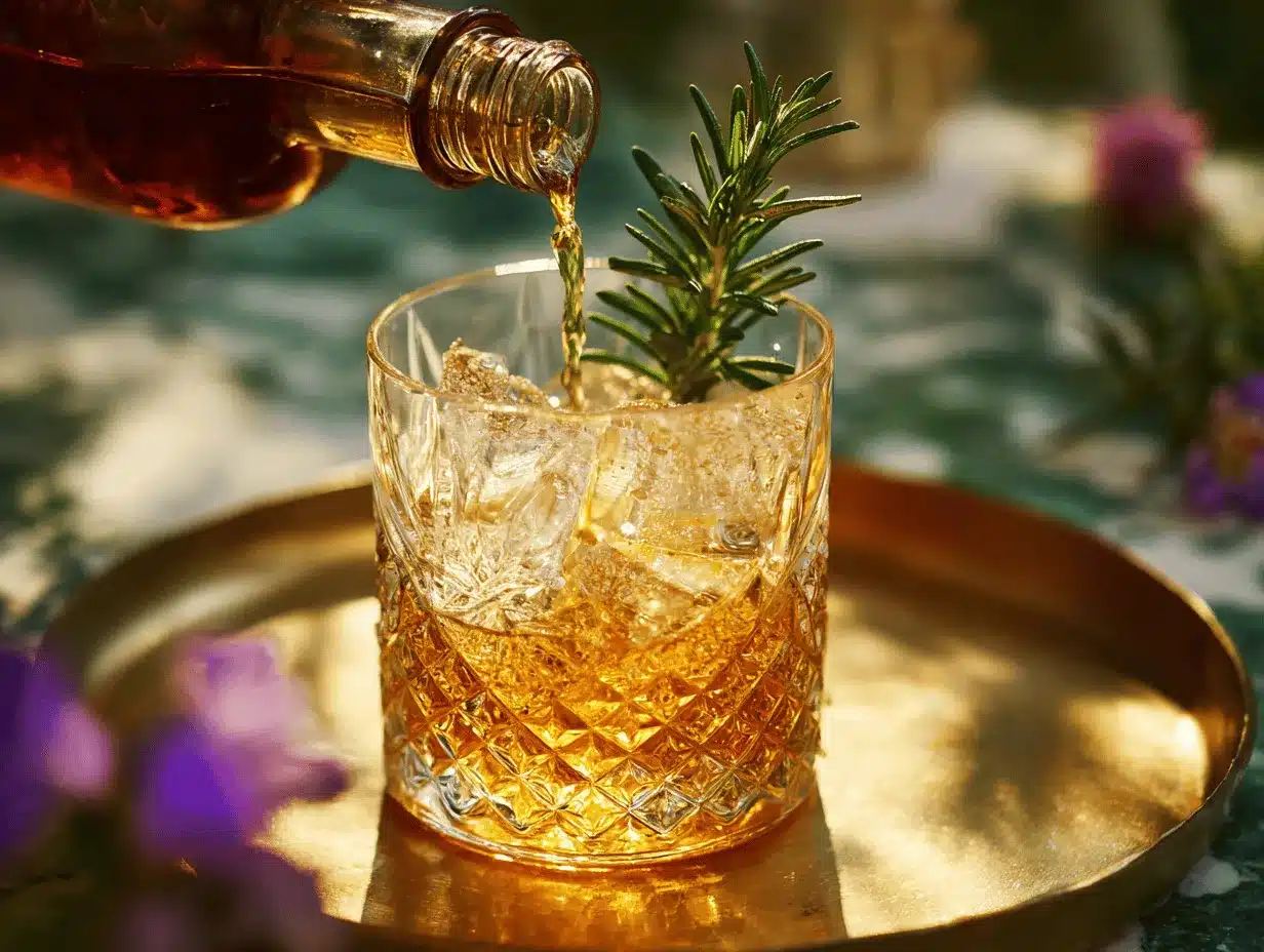 cozy fireside cocktail preparation steps