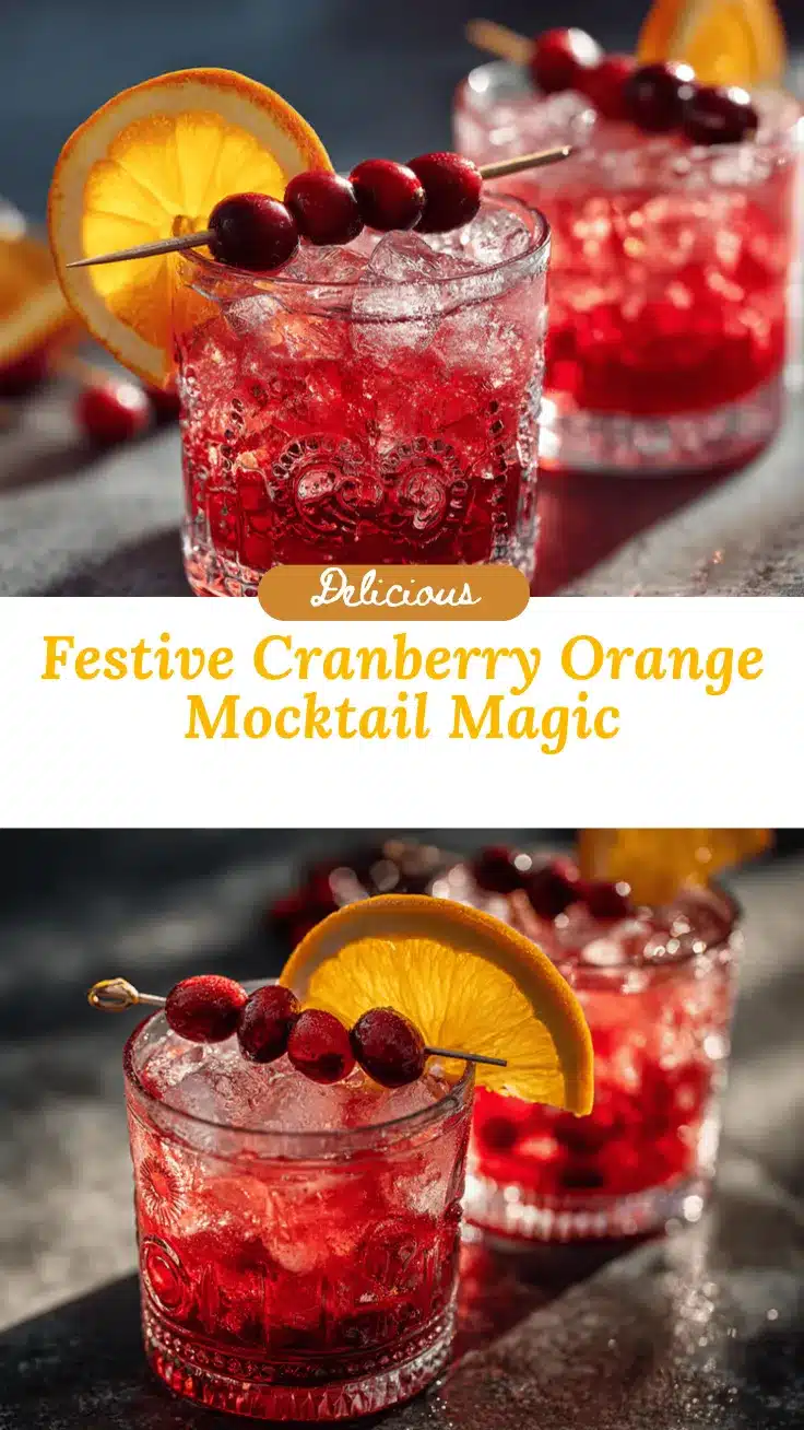 cranberry and orange mocktail recipe