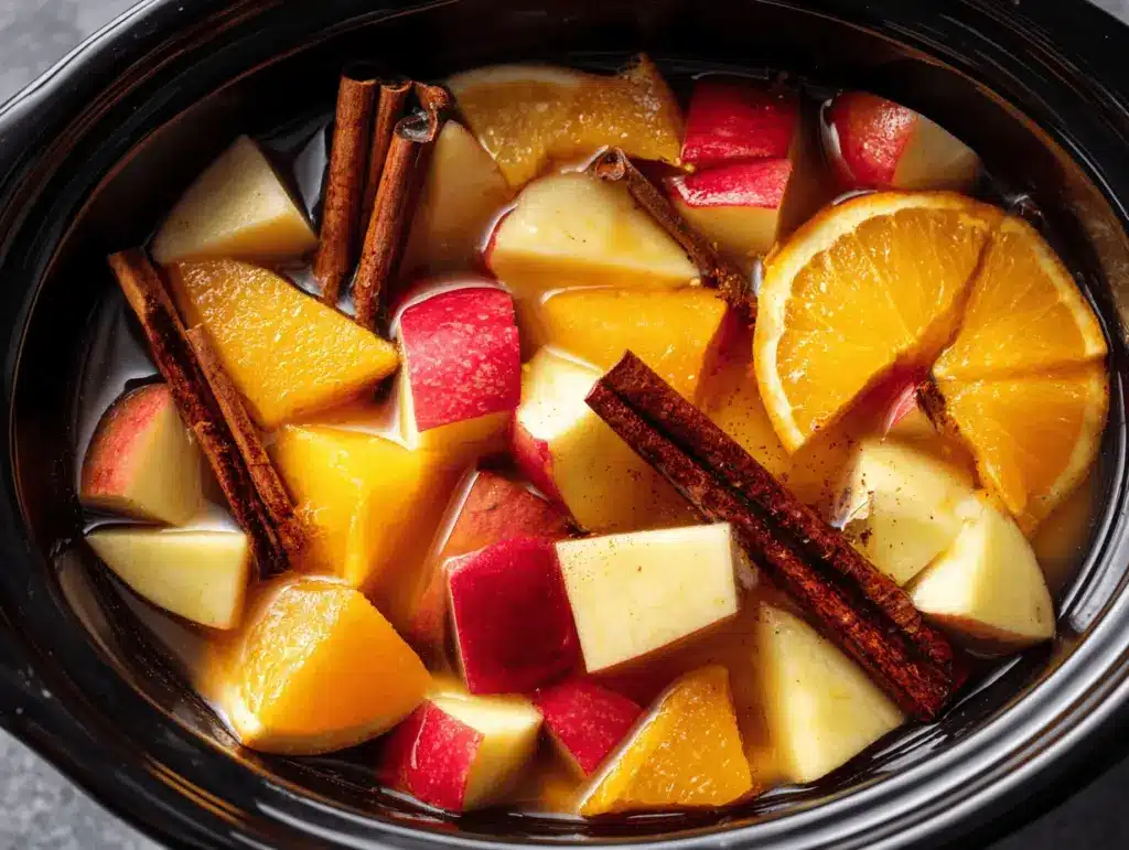 crockpot apple cider - featured image