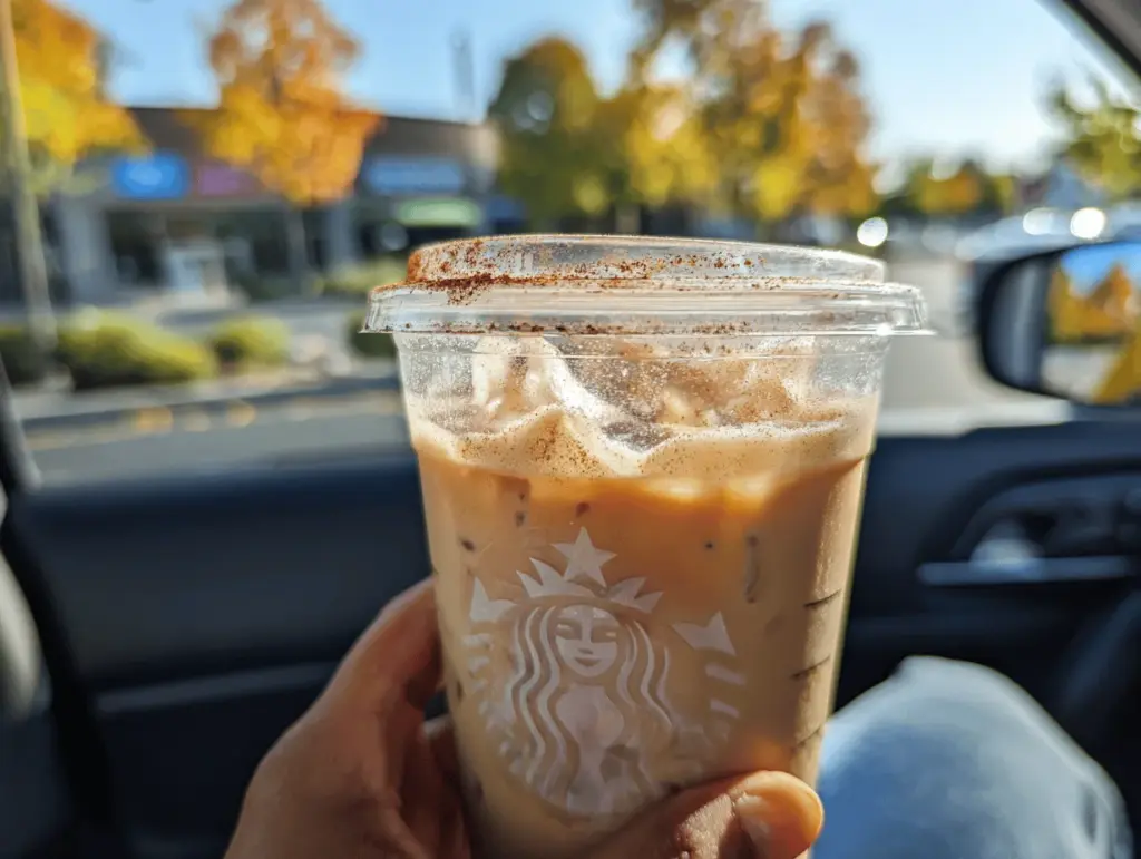 dirty pumpkin chai latte - featured image
