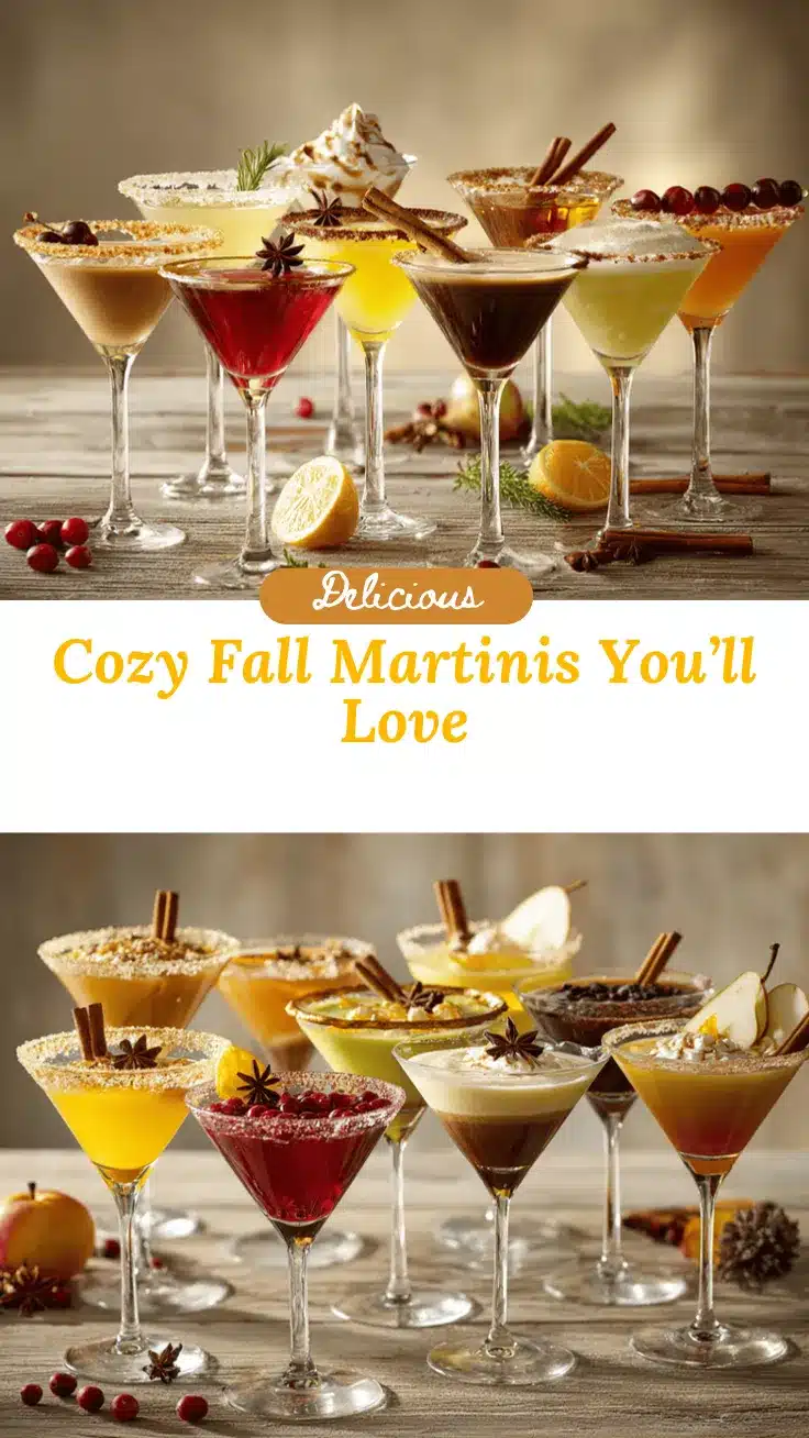 fall martini recipes recipe