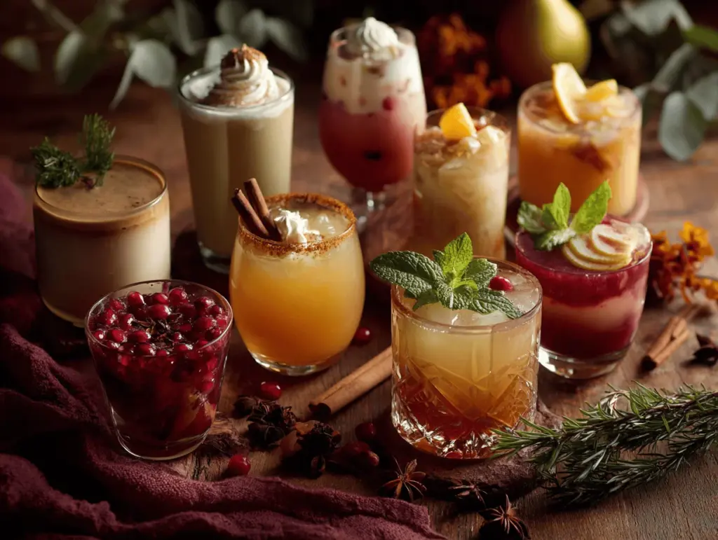 fall mocktails - featured image
