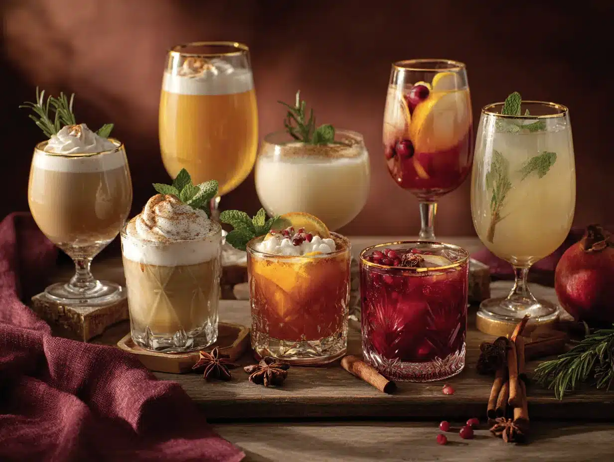 fall mocktails preparation steps
