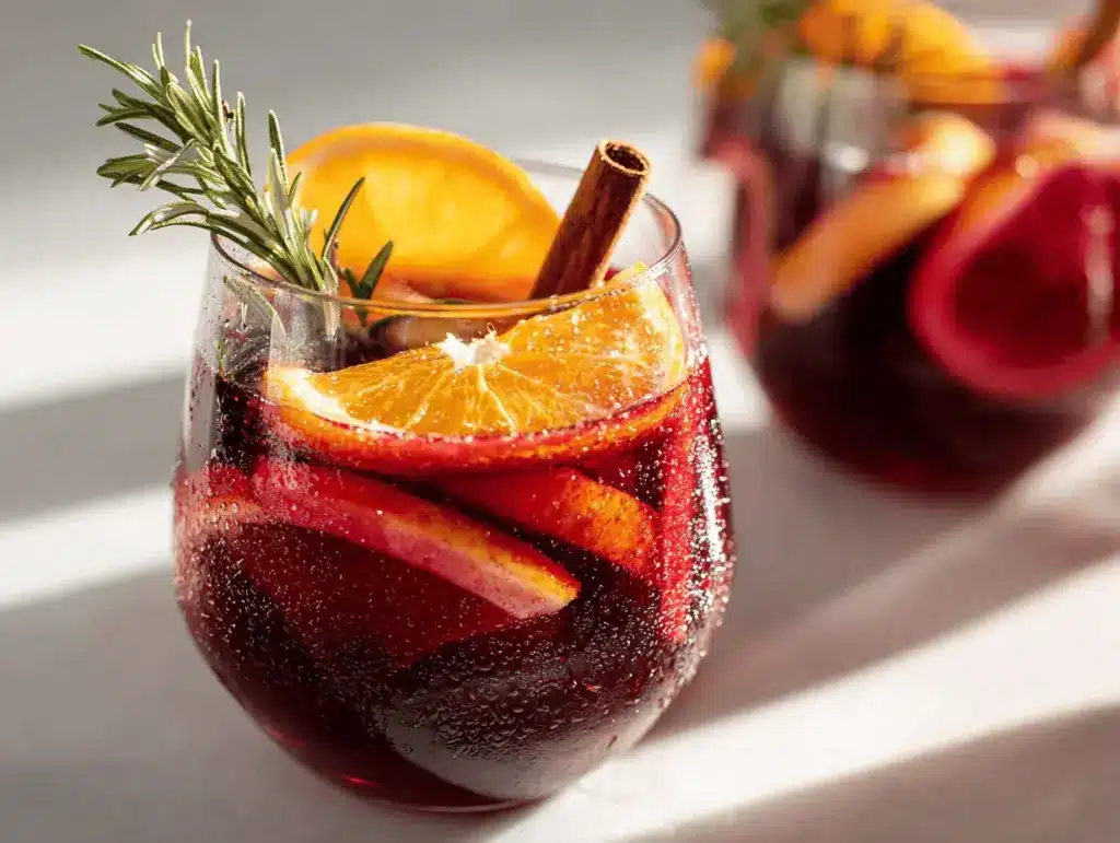 fall sangria recipe - featured image