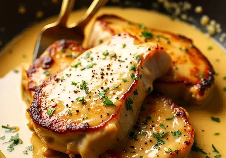 Garlic Parmesan Pork Chops