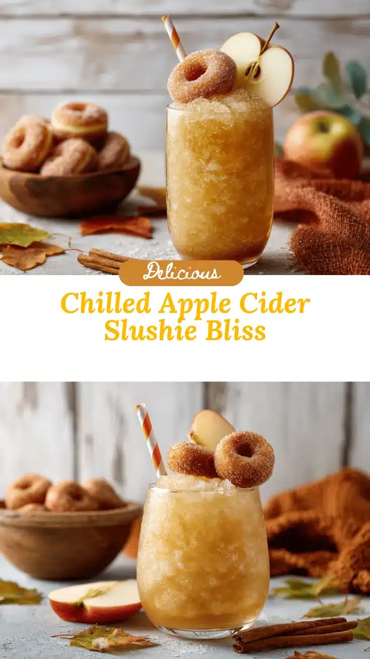 frozen apple cider slushie recipe