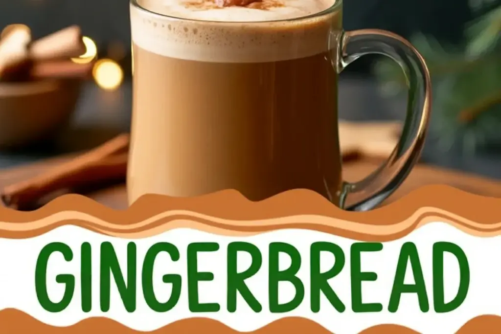 Gingerbread Cookie Latte
