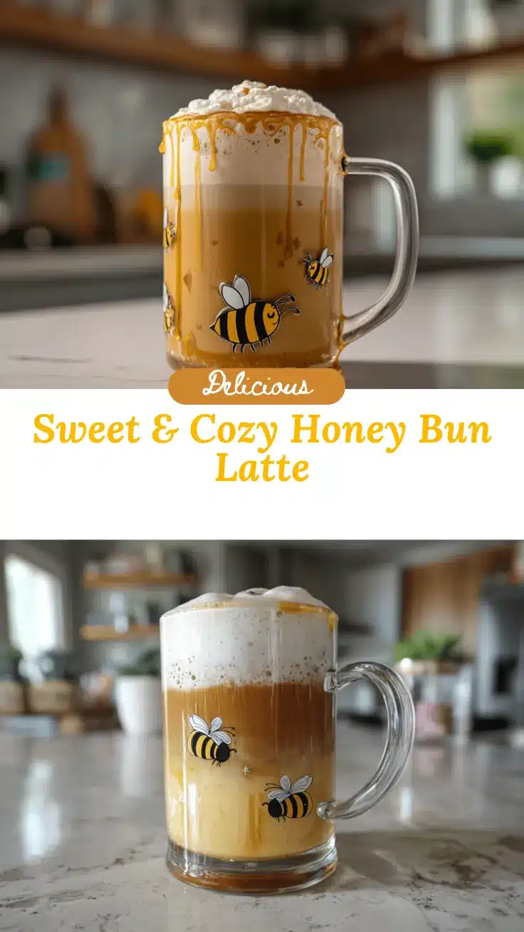 Honey Bun Latte recipe