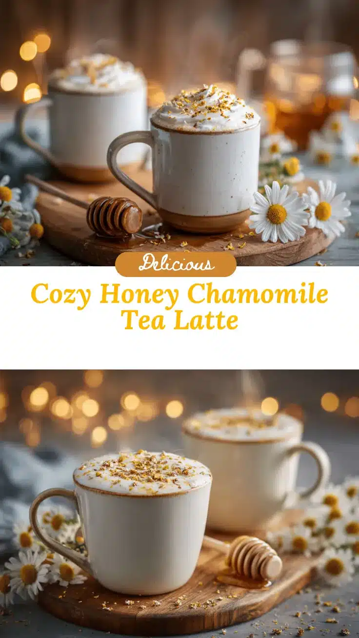 honey chamomile tea latte recipe