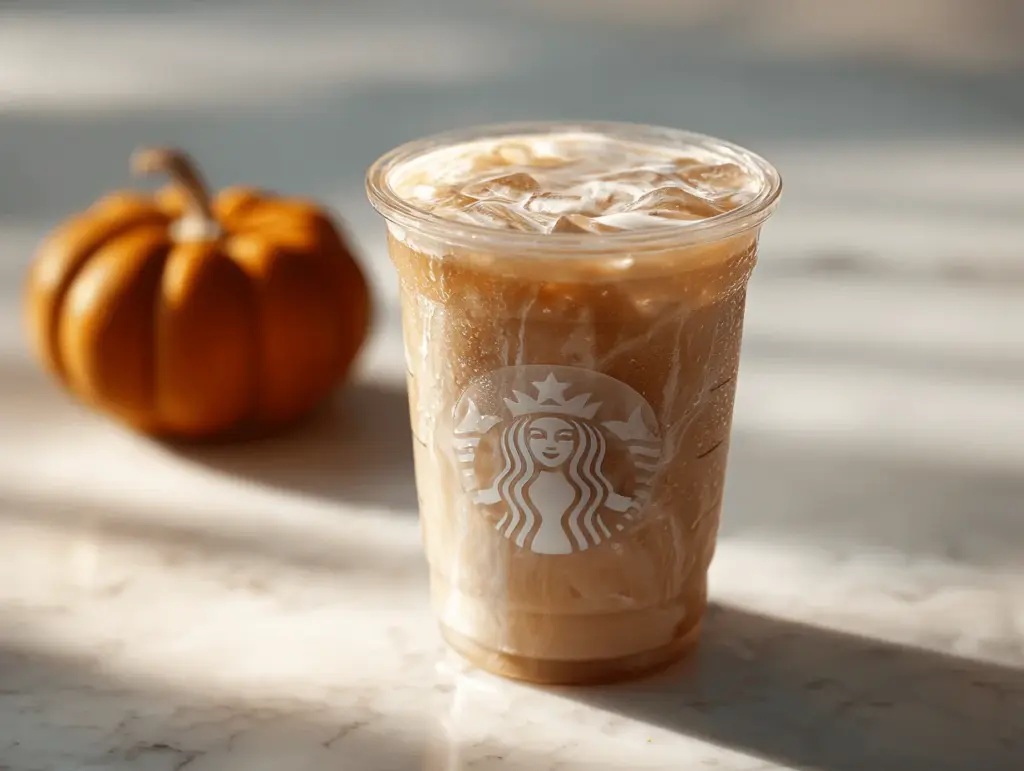 iced apple crisp chai latte - featured image