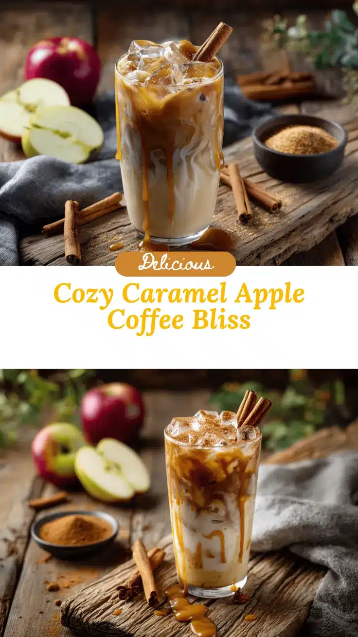 iced caramel apple coffee recipe