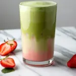 Iced Strawberry Matcha Latte