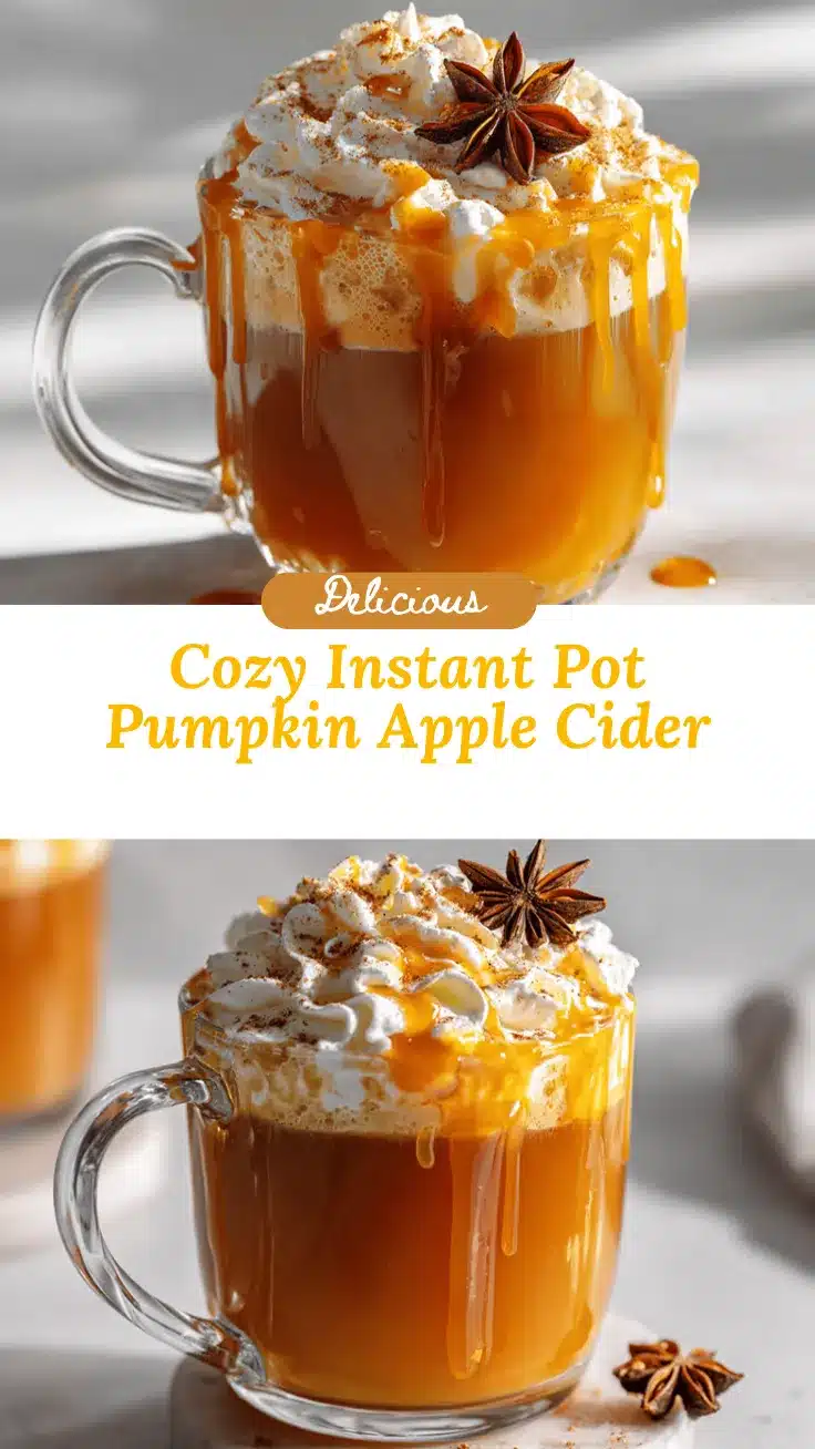 Instant Pot Pumpkin Apple Cider recipe