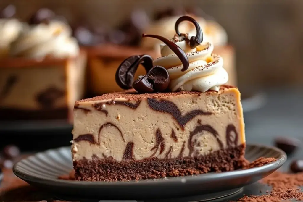mocha cheesecake