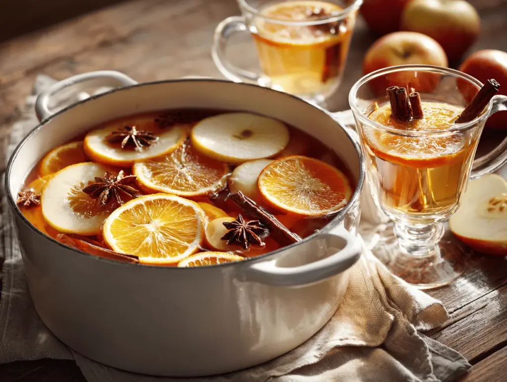 mulled cider recipe - featured image