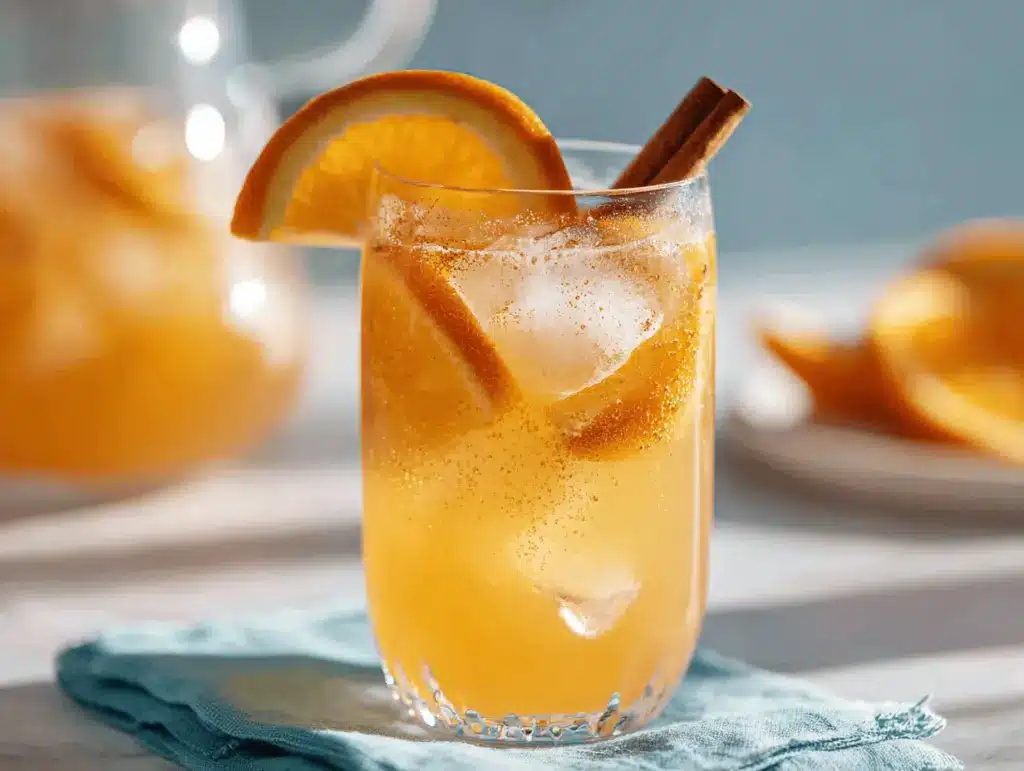 non alcoholic fall harvest punch - featured image