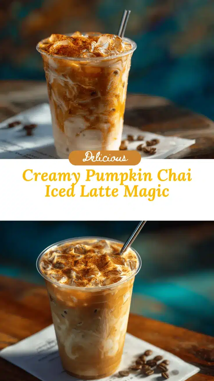 pumpkin chai iced latte recipe