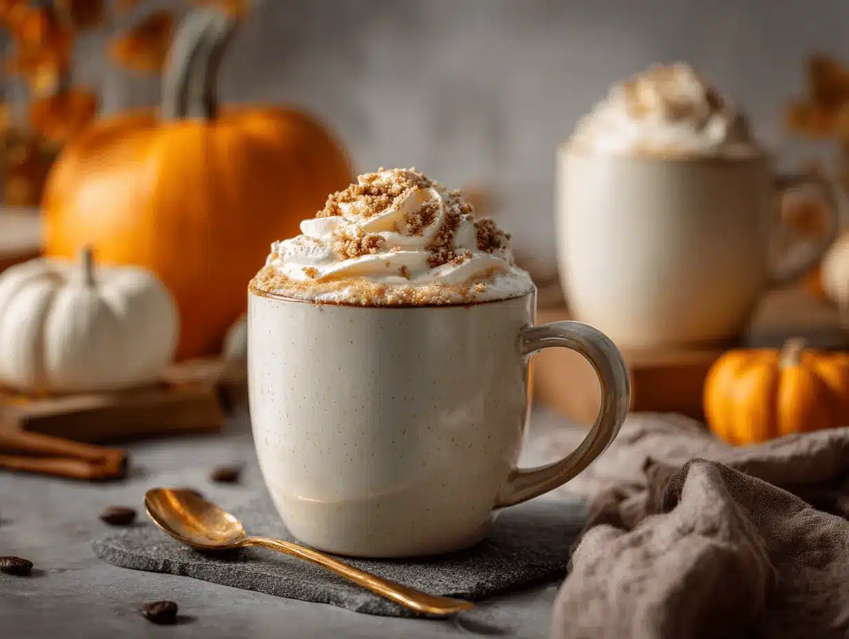 pumpkin spice white hot chocolate preparation steps