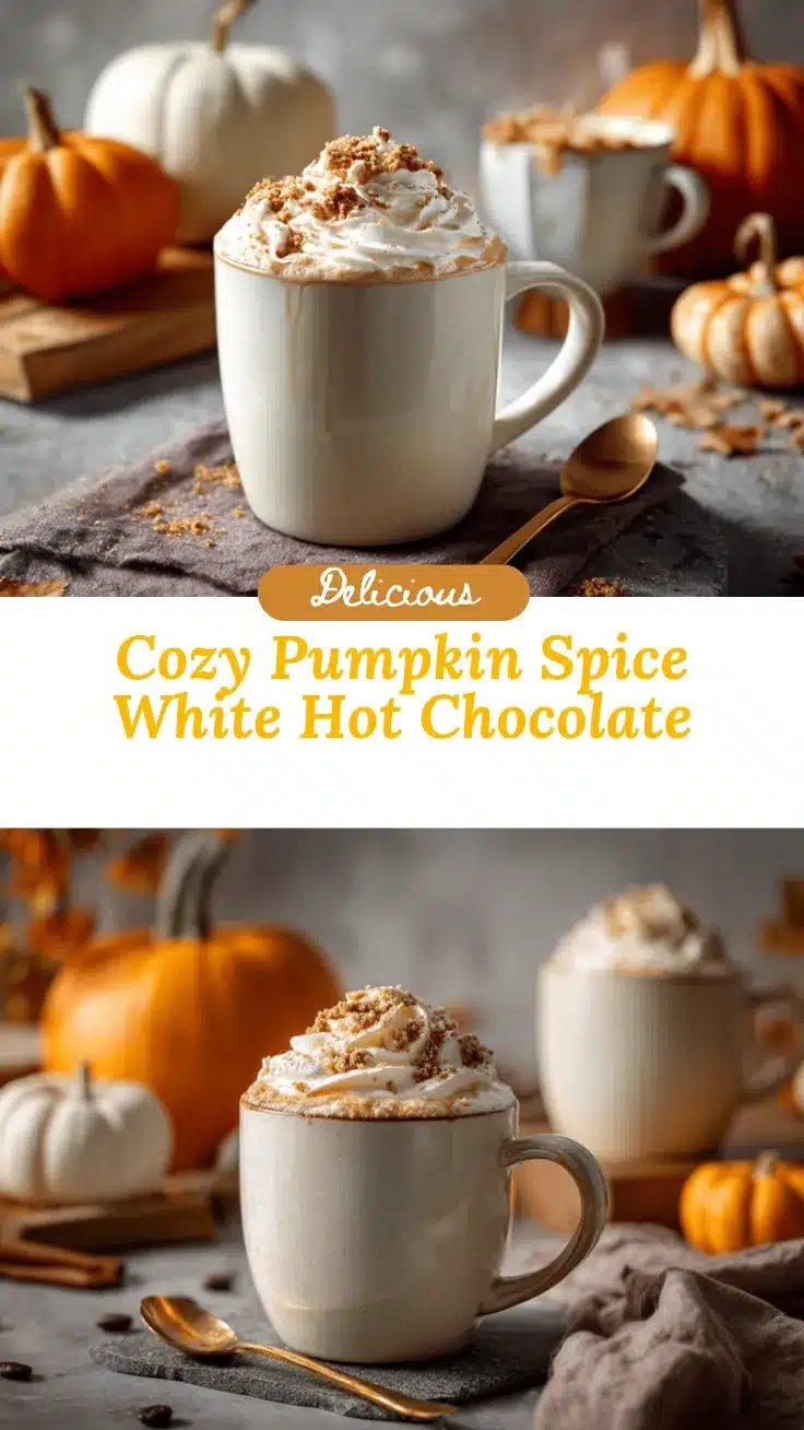 pumpkin spice white hot chocolate recipe