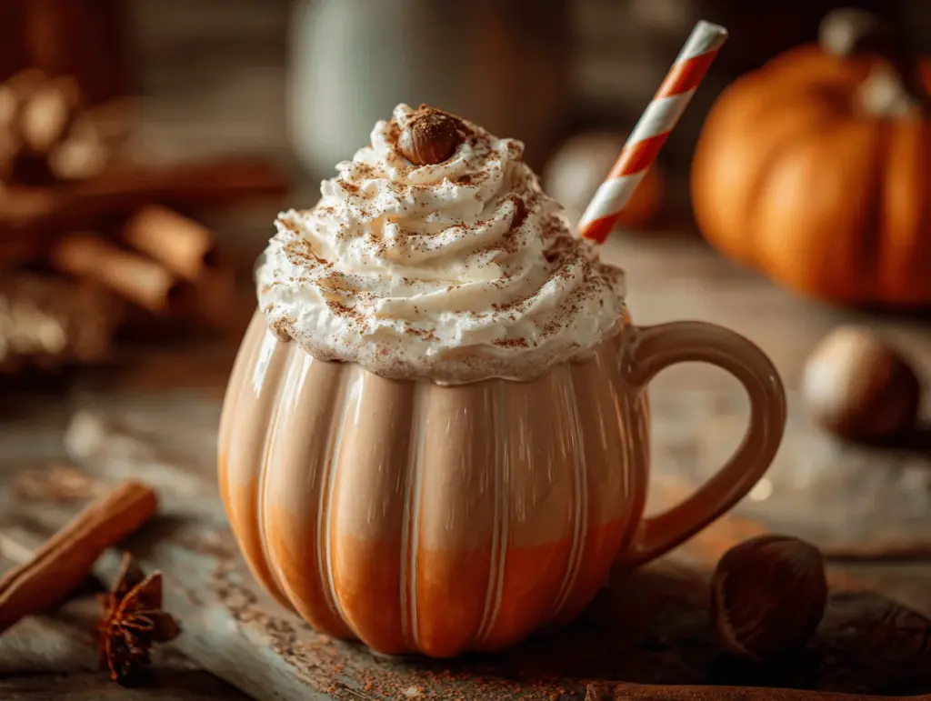Pumpkin White Hot Chocolate - featured image