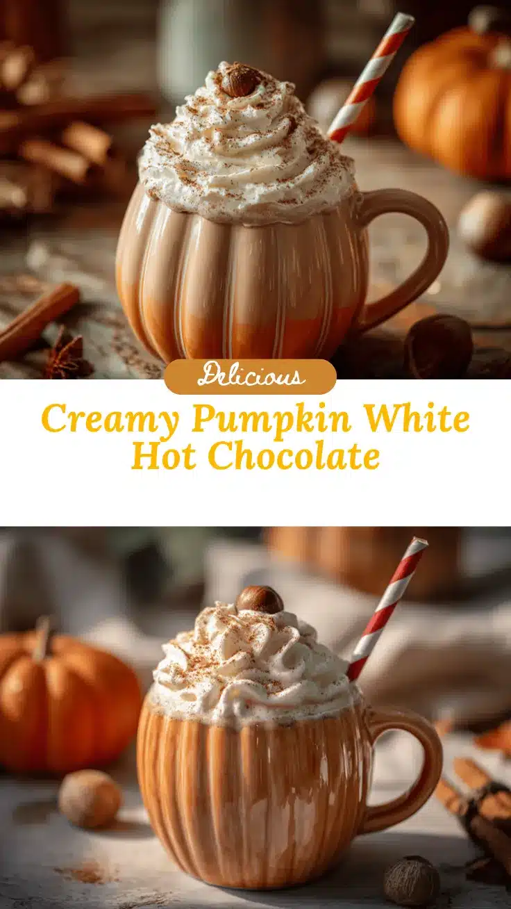 Pumpkin White Hot Chocolate recipe