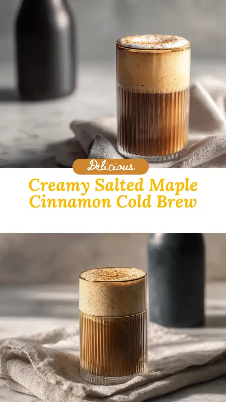 salted maple cinnamon cold brew recipe